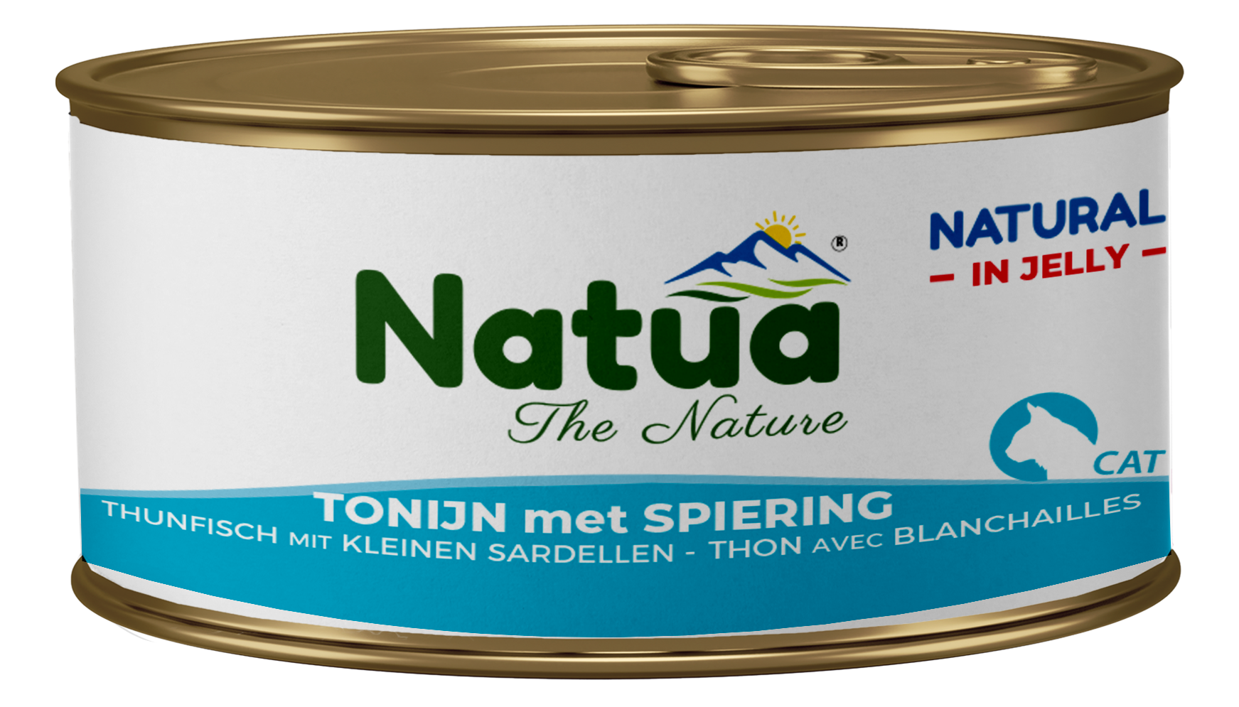 Natua Natural Classic Can Kat Tonijn met ansjovis