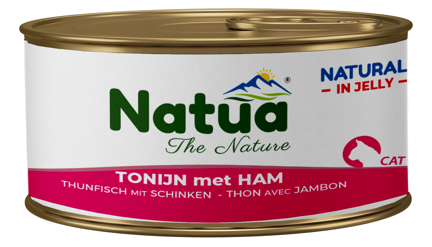 Natua Natural Classic Can Kat Tonijn met ham