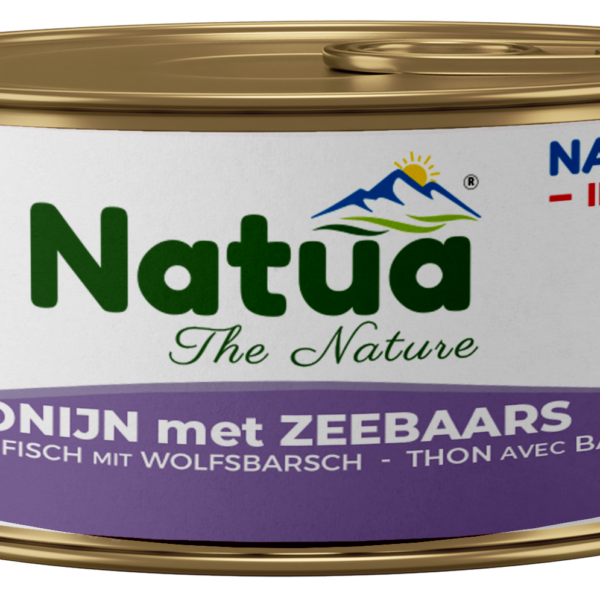Natua Natural Classic Can Kat Tonijn met zeebaars