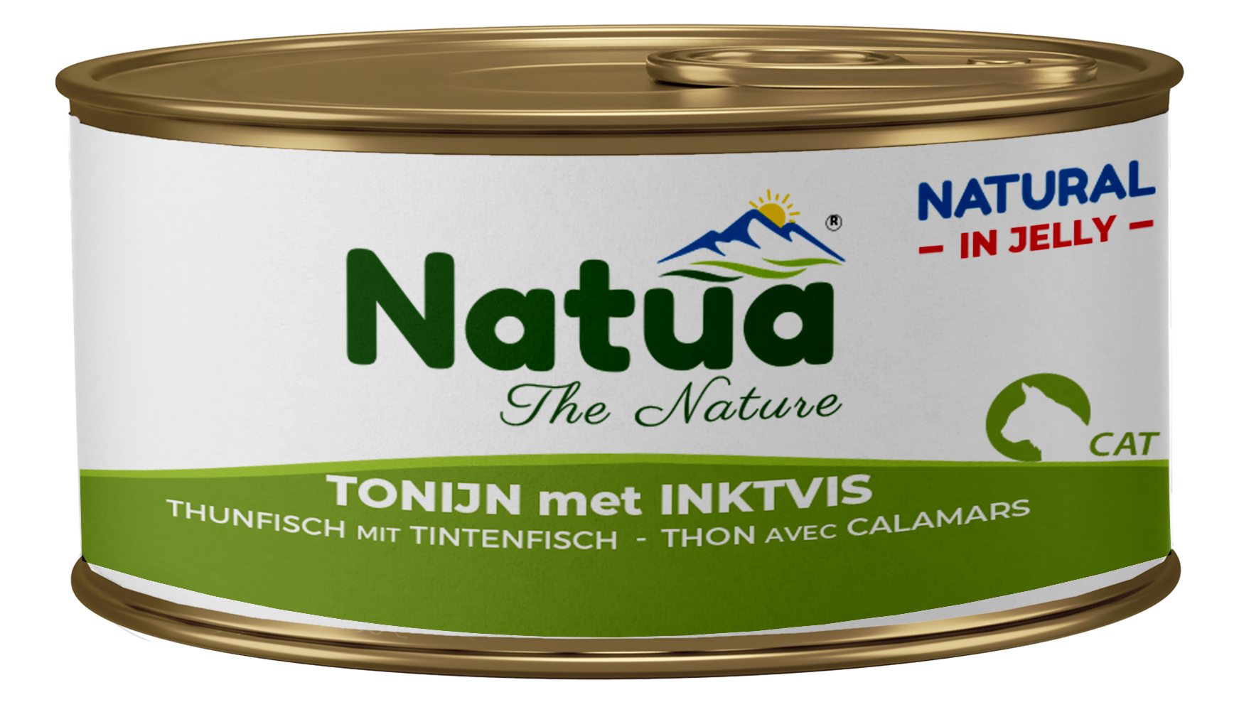 Natua Natural Classic Can Kat Tonijn met inktvis