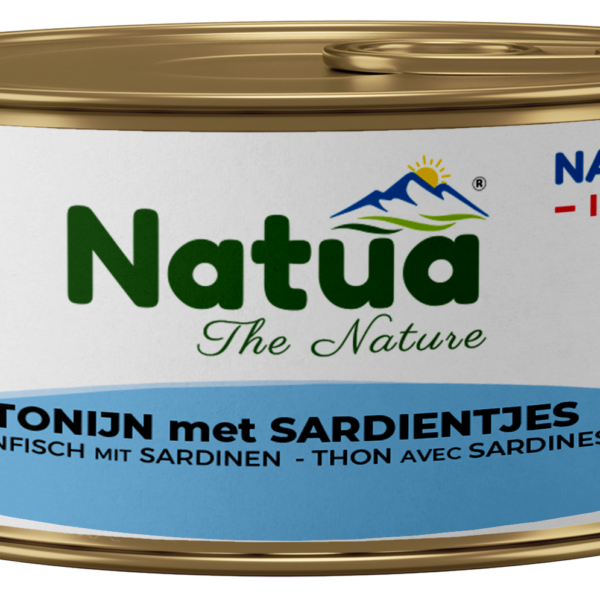 Natua Natural Classic Can Kat Tonijn met sardines