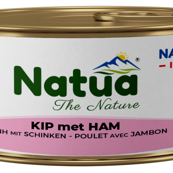 Natua Natural Classic Can Kat Kip met ham