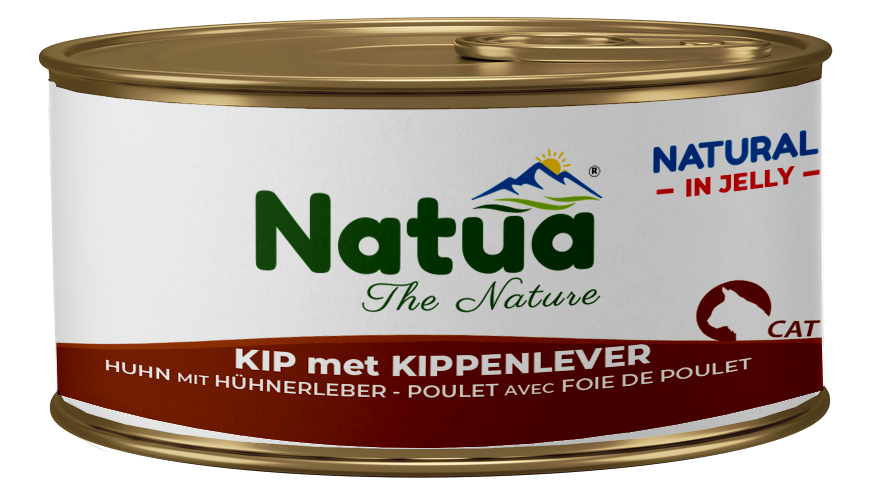 Natua Natural Classic Can Kat Kip met kippenlever