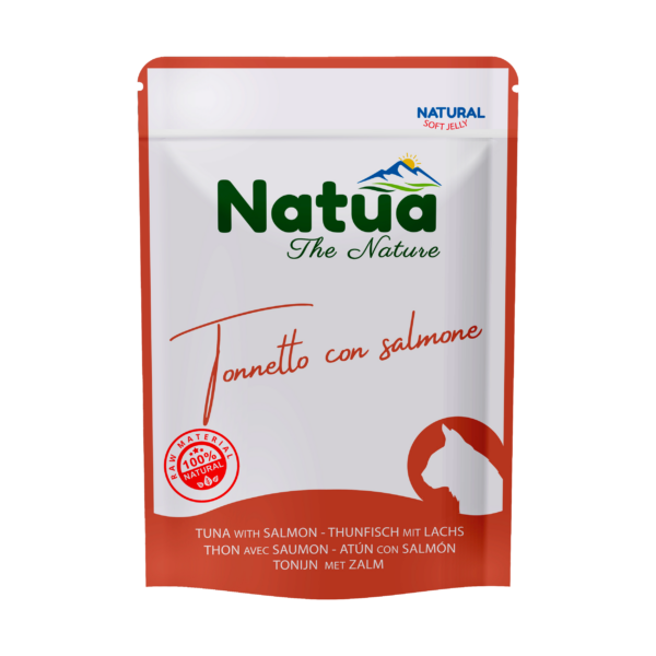 Natua Natural Pouch Kat Tonijn met zalm