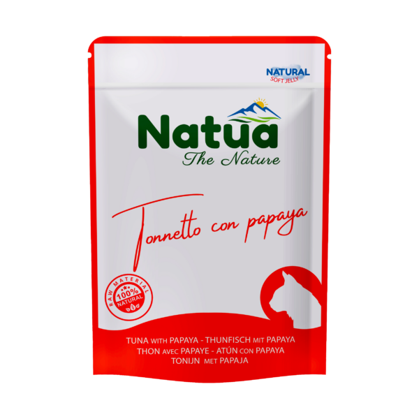 Natua Natural Pouch Kat Tonijn met papaja