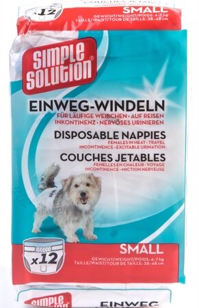 Simple Solution Wegwerp Honden Luier