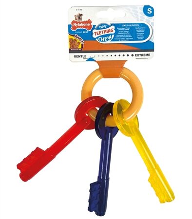 Nylabone Puppy Chew Bijtsleutels Baconsmaak