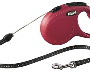 Flexi Rollijn Classic Cord Rood