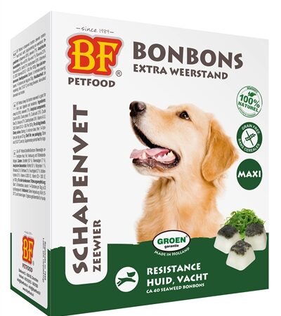 Bf Petfood Schapenvet Maxi Bonbons Zeewier