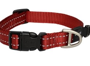 Rogz For Dogs Snake Halsband Rood