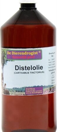 Dierendrogist Distelolie