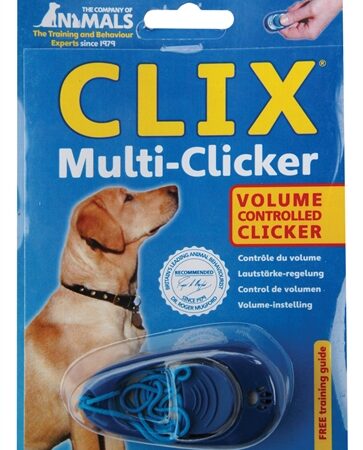 The Company Of Animals Coa Clix Multi-Clicker 3 Tonig Blauw