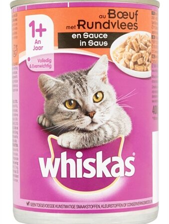Whiskas Blik Adult Rund In Saus