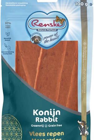 Renske Gezonde Beloning Vlees Strip Konijn
