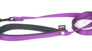 Martin Hondenriem Nylon Paars