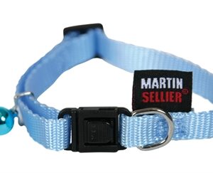 Martin Kattenhalsband Nylon Uni Blauw