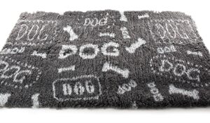 Martin Vetbed Dog Print Grijs / Wit Gerecycled