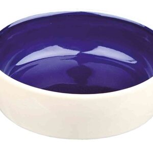 Trixie Voerbak Kat Keramiek Creme / Blauw