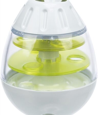 Trixie Roly Poly Snack Tuimel Ei Grijs / Lime Groen