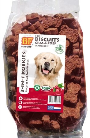 Bf Petfood 3 In 1 Hondenkoekjes Met Cranberry