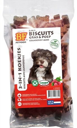 Bf Petfood 3 In 1 Hondenkoekjes Met Cranberry Mini