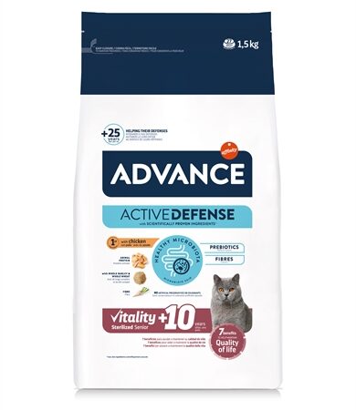Advance Cat Sterilized Sensitive Senior 10+
