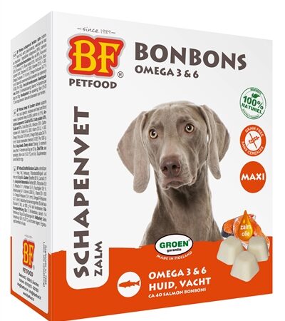 Bf Petfood Schapenvet Maxi Bonbons Zalm