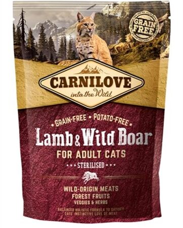 Carnilove Lamb / Wild Boar Sterilised