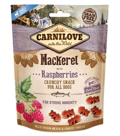 Carnilove Crunchy Snack Makreel / Framboos