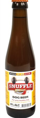 Snuffle Hondenbier Kipsmaak In Glazen Fles