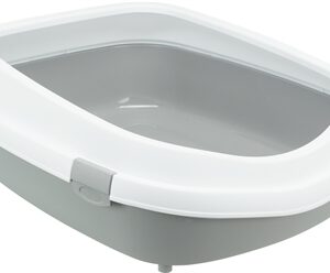 Trixie Kattenbak Primo Met Rand Grijs / Wit