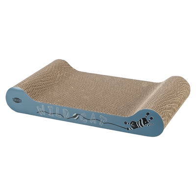 Trixie Krabkarton Catnip Blauw - Afbeelding 2