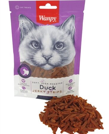 Wanpy Soft Oven-Roasted Duck Jerky Strips