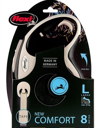 Flexi Rollijn New Comfort Tape Zwart