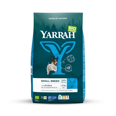 Yarrah Dog Biologische Brokken Small Breed Kip