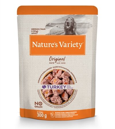 Natures Variety Original Adult Medium / Maxi Pouch Turkey No Grain