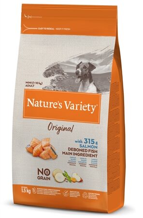 Natures Variety Original Adult Mini Salmon No Grain