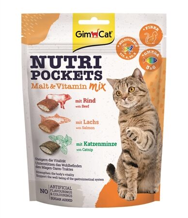Gimcat Nutri Pockets Malt-Vitaminemix