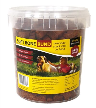 Utopia Diertotaal Soft Bones Rund
