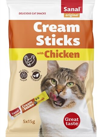 Sanal Cream Sticks Kat Kip