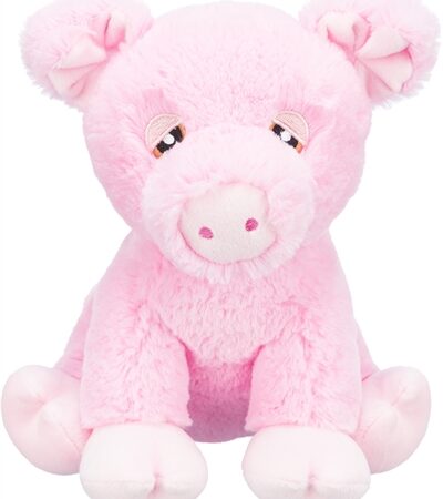 Trixie Be Eco Varkentje Edison Pluche Gerecycled Roze