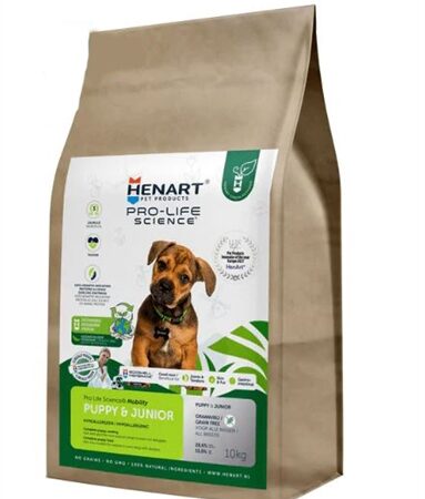 Henart Mealworm Insect Puppy / Junior With Hem Eggshell Membrane