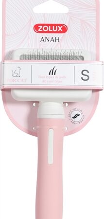 Zolux Anah Slickerborstel Roze / Wit