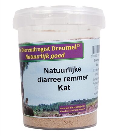 Dierendrogist Natuurlijke Diarree Remmer Kat