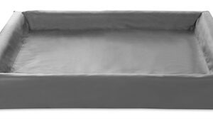 Bia Bed Kunstleer Hoes Hondenmand Grijs
