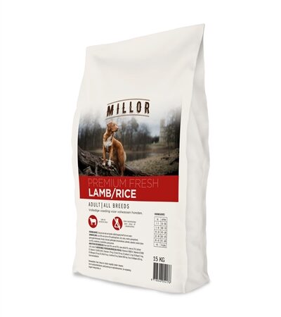 Millor Premium Extruded Fresh Adult Lamb / Rice