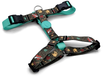 Morso Hondentuig H-Tuig Gerecycled Ink Tank Groen - Afbeelding 7