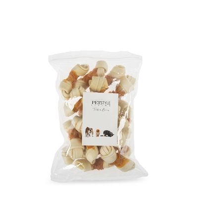 Petstyle Living Geknoopt Bot Wit Met Kip