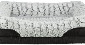 Trixie Vital Hondenmand Lino Hoekig Zwart / Grijs