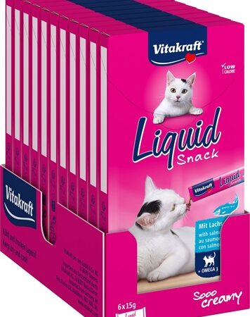 Vitakraft Cat Liquid Snack Zalm & Omega
